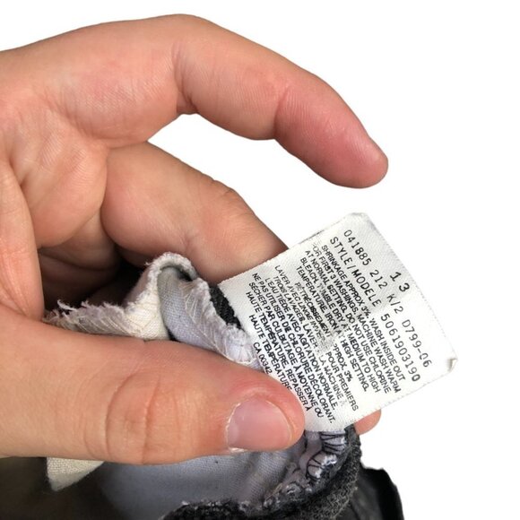 Vintage Levi Orange Tab Jeans Size 33 Black - Picture 4 of 12